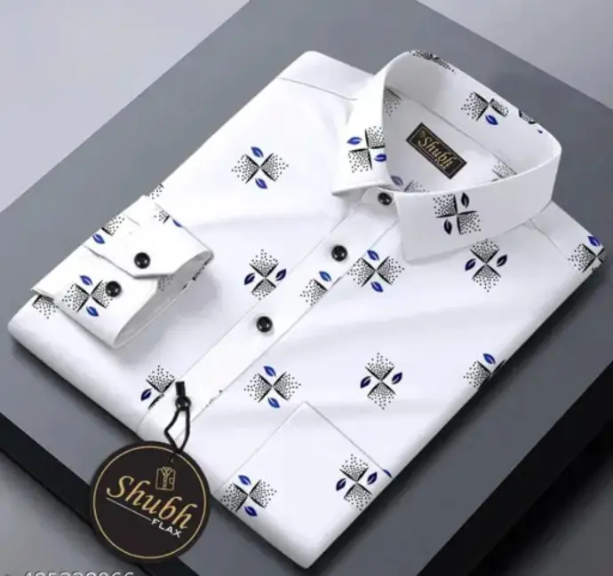 White Printed Comfy Shirt